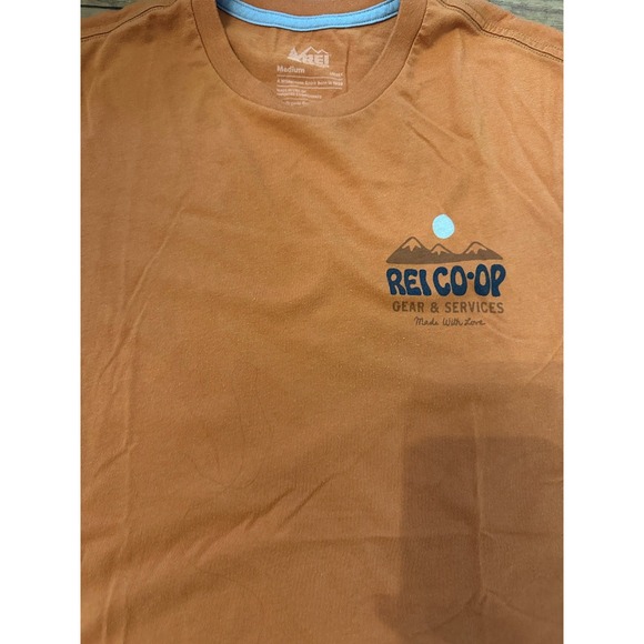 rei co-op orange graphic tee medium - Picture 1 of 7